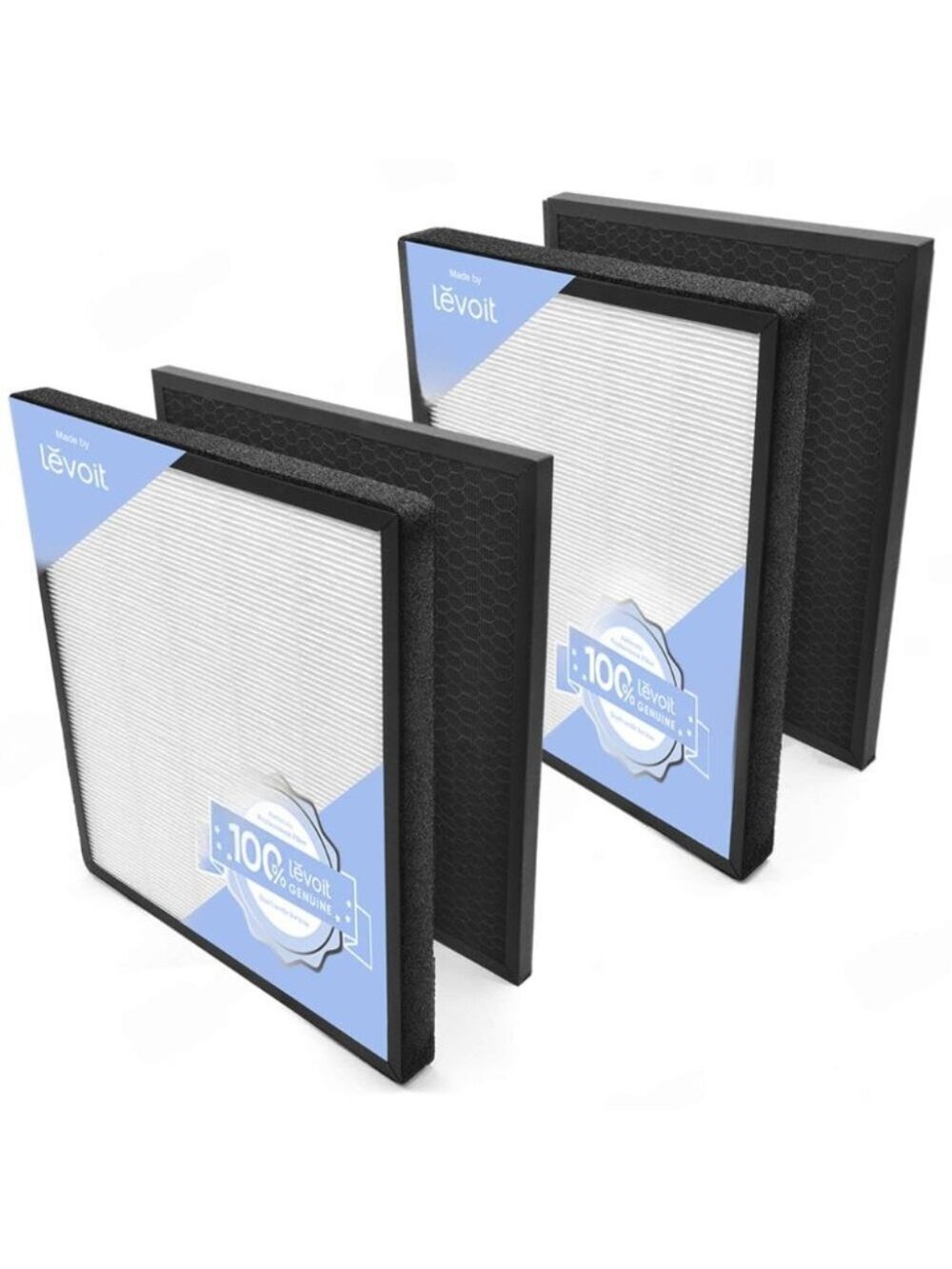 LEVOIT LV-PUR131 Replacement Filter, Genuine Air Purifier Filter, High-Efficienc